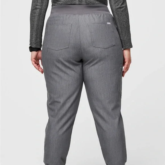 High Waisted Figs Zamora Scrub Pant XL/T Graphite - Picture 8 of 11